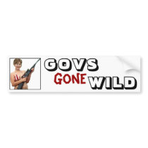 Govs Gone Wild: Sarah Palin bumper stickers