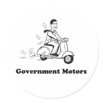 Govt motors - Sticker by GetNMine Govt motors - Sticker