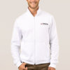 GOWEHO.COM WHITE ZIP UP JACKET WEST HOLLYWOOD