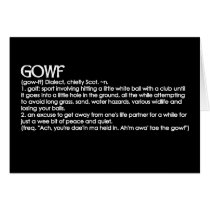 Gowf Card
