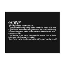 Gowf postcards