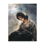 Goya, The Milkmaid of Bordeaux 182527 Oil on canva Post Card