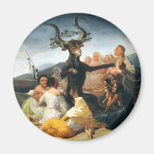 Goya Witches Sabbath Magnet