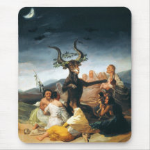 Goya Witches Sabbath Mouse Pad