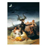 Goya Witches Sabbath Postcard