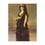 Goya y Lucientes, Francisco de Portrait of the Que Post Card