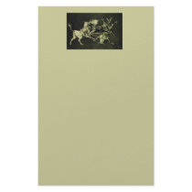 Goya's "Folly of the Bulls" stationery by rdavis79 Goya's "Folly of the Bulls" stationery