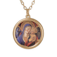Gozzoli: Madonna and Child, Personalised Necklace
