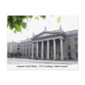 GPO Dublin city Ireland postcard