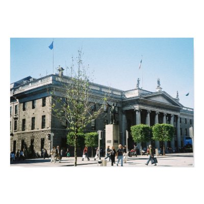 GPO, O'Connell St. Dublin City Center, Ireland Poster by irish_gifts