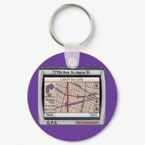 GPS God Personal Savior keychains