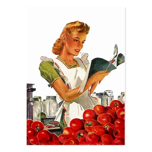 GR8 Retro Style Kitchen Home Canning Gift Tag Card Business Card Templates