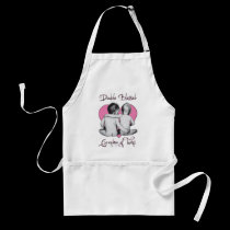 GRA DMA OF TWINS       DOUBLE BLESSED aprons