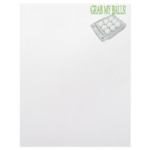 Grab My Balls Letterhead Template