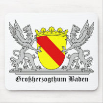 Grab of Baden mi writing Grand Duchy of bathing Mousepads