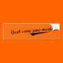 Grab some pine meat bumper sticker