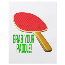Grab Your Paddle Personalized Flyer