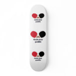 Grab Your Paddle Ping Pong Skate Deck