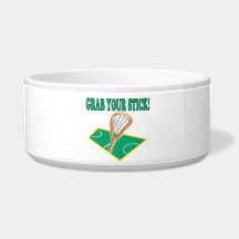 Grab Your Stick Dog Bowl