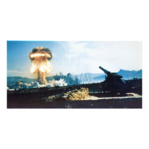 Grable Event Operation Upshot Knothole Atomic Test Customized Photo Card
