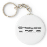 "Graças a Deus" keychain