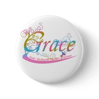 Grace Pinback Buttons by timeforstyle