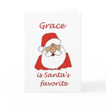 grace Christmas cards