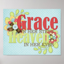 Grace in her steps poster