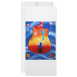 Grace spray painting man under cross custom rack card
