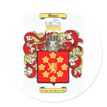 Grace Round Stickers
