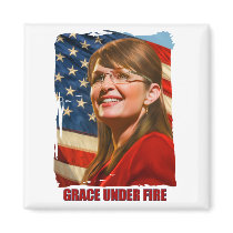 Grace Under Fire magnets