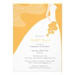 Graceful Bride Bridal Shower Invitation Beeswax