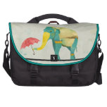 Graceful Gold Elephant Bag Computer Bag