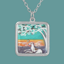 Graceful Greyhound necklaces
