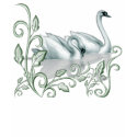 Graceful Swans1 t-shirts