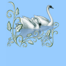 Graceful Swans1 t-shirts