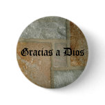 Gracias a Dios - In Stone buttons
