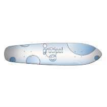 Gracias! Argentina Flag Colors Pop Art Skateboard Deck