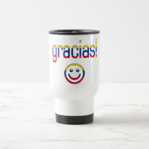 Gracias! Venezuela Flag Colors Coffee Mug