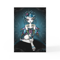 GRACIE Gothic Couture Corset Fairy Card by mykajelina GRACIE Gothic Couture Corset Fairy Card