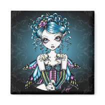 Gracie Gothic Couture Fairy magnets