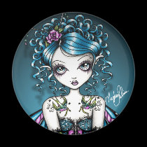 Gracie Gothic Couture Swallow Tattoo Fairy magnets