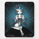 Gracie Gothic Couture Swallow Tattoo Fairy mousepads by mykajelina Gracie Gothic Couture Swallow Tattoo Fairy mousepads