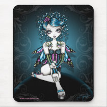 Gracie Gothic Couture Swallow Tattoo Fairy mousepads by mykajelina Gracie Gothic Couture Swallow Tattoo Fairy mousepads