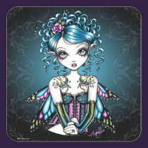 "Gracie" Swallow Tattoo Fairy Art Stickers stickers