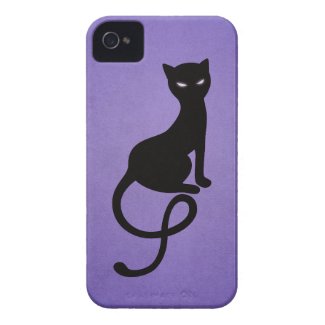 Gracious Evil Black Cat Case-Mate iPhone 4 Cases