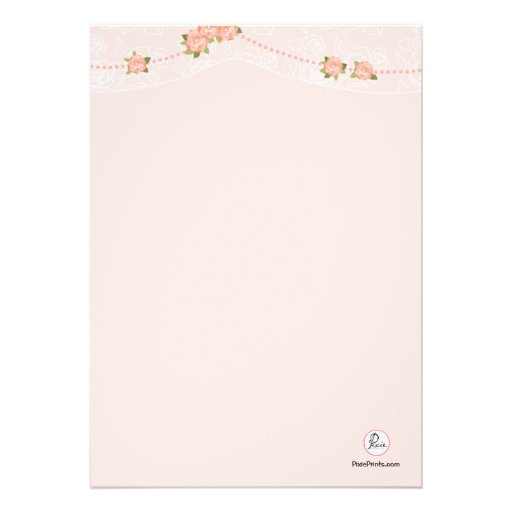 Gracious Lace Invitation