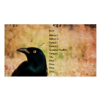 Grackle Bird Digital Art