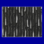 GRAD02 GRADUATION TASSELS BLACK WHITE GRAYS DIGITA postcards