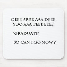 Grad 2011 mousepad
